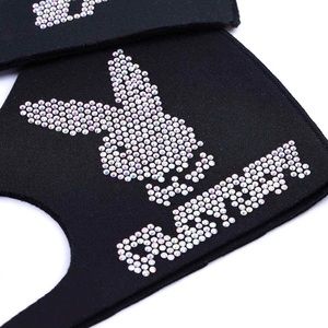 SOLD- BRAND NEW- Playboy Rhinestone Mask